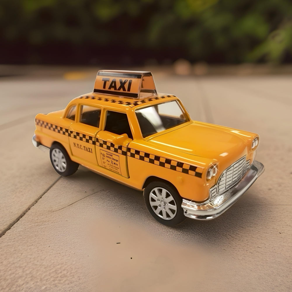 City-Souvenirs NYC Taxi die-cast model, ideal as a compact desk display.