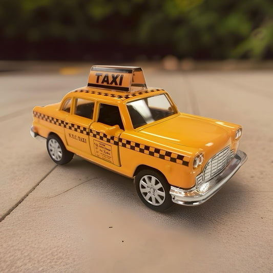 City-Souvenirs NYC Taxi die-cast model, ideal as a compact desk display.