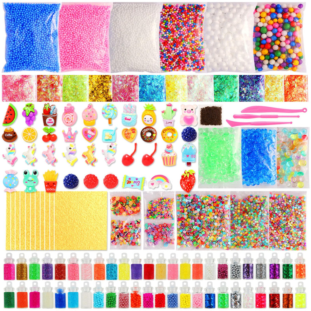 CityActs slime charms: vibrant accents for kids' slime crafts