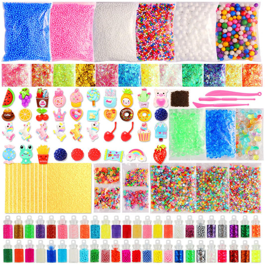 CityActs slime charms: vibrant accents for kids' slime crafts