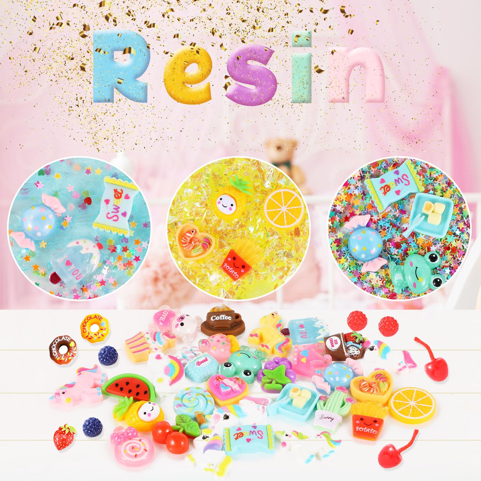 CityActs glitter sequins: spark twinkle in art projects