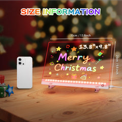 Civan LED drawing board serves as a cozy night light and decor accent.