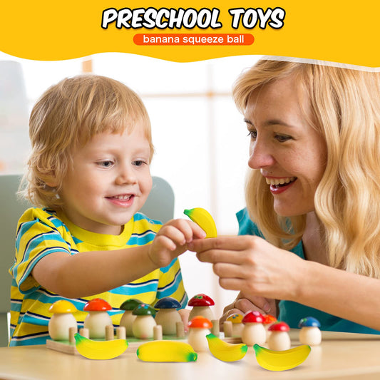 Civaner banana-stretchy-toy-pack-2 vibrant bananas ideal as classroom desk fidget tools.