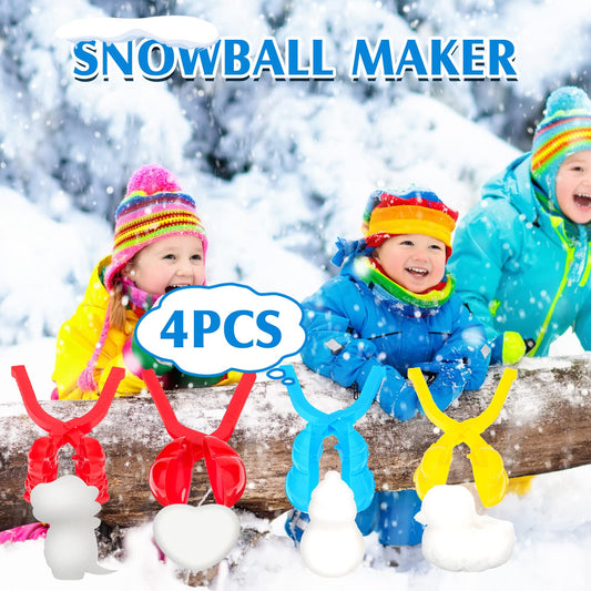 Civaner heart shape snow ball maker sparks creative winter fun
