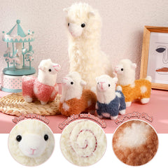 Civaner llama plush decor for sofas or shelves.