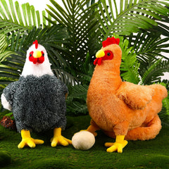 Civaner party decor chicken plush, enhances themed events and photos.