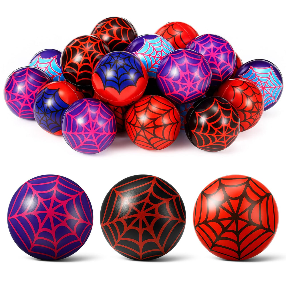 Civaner spiderball foam, 1.57-inch diameter, easy to grip for party play.