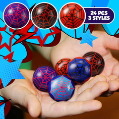 Civaner spiderball foam in a multi-color set, great for loot bags.
