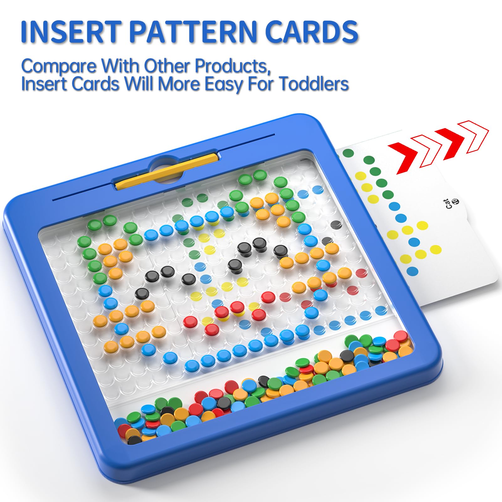 Ci Vetch 110 colored magnetic beads boost color recognition