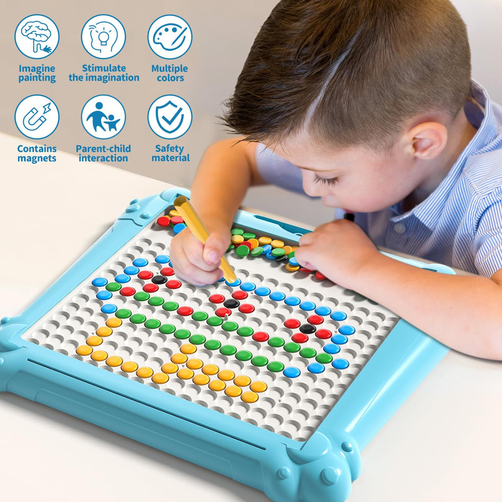 Ci Vetch magnetic color and number maze helps develop color recognition and counting