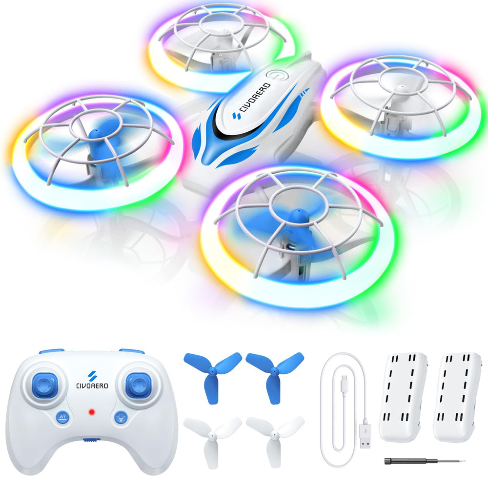 CIVOAERO S60 drone with LED lights enhances night play and visibility