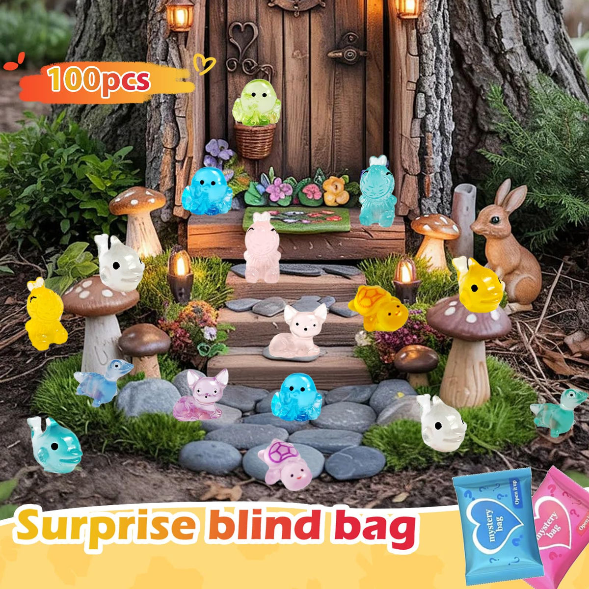 CIYOJA mystery blind bag mini figure invites exciting unboxing.