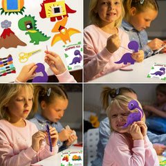 CiyvoLyeen dinosaur sewing kit makes a thoughtful gift to inspire creativity.