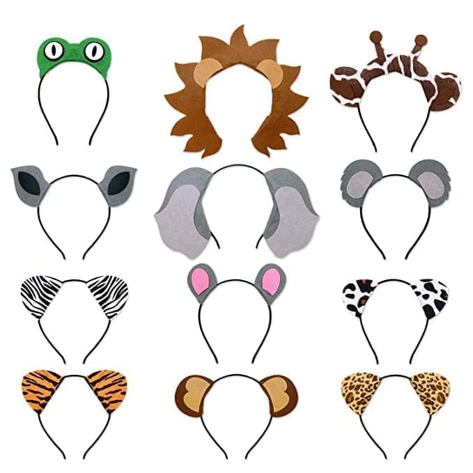 CiyvoLyeen jungle headband crocodile—playful party accessory for themed events.