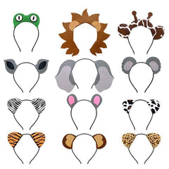 CiyvoLyeen jungle headband hippo—fun photo booth prop for kids and adults.