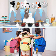 CiyvoLyeen polar animals completed figures ready for display