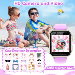 CJC kids watch features a 1.54 inch HD touch screen for clear visuals