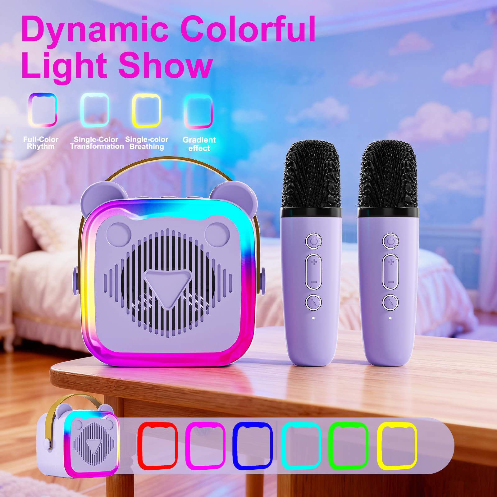 Gift-ready packaging makes CL FUN karaoke ideal for birthdays.