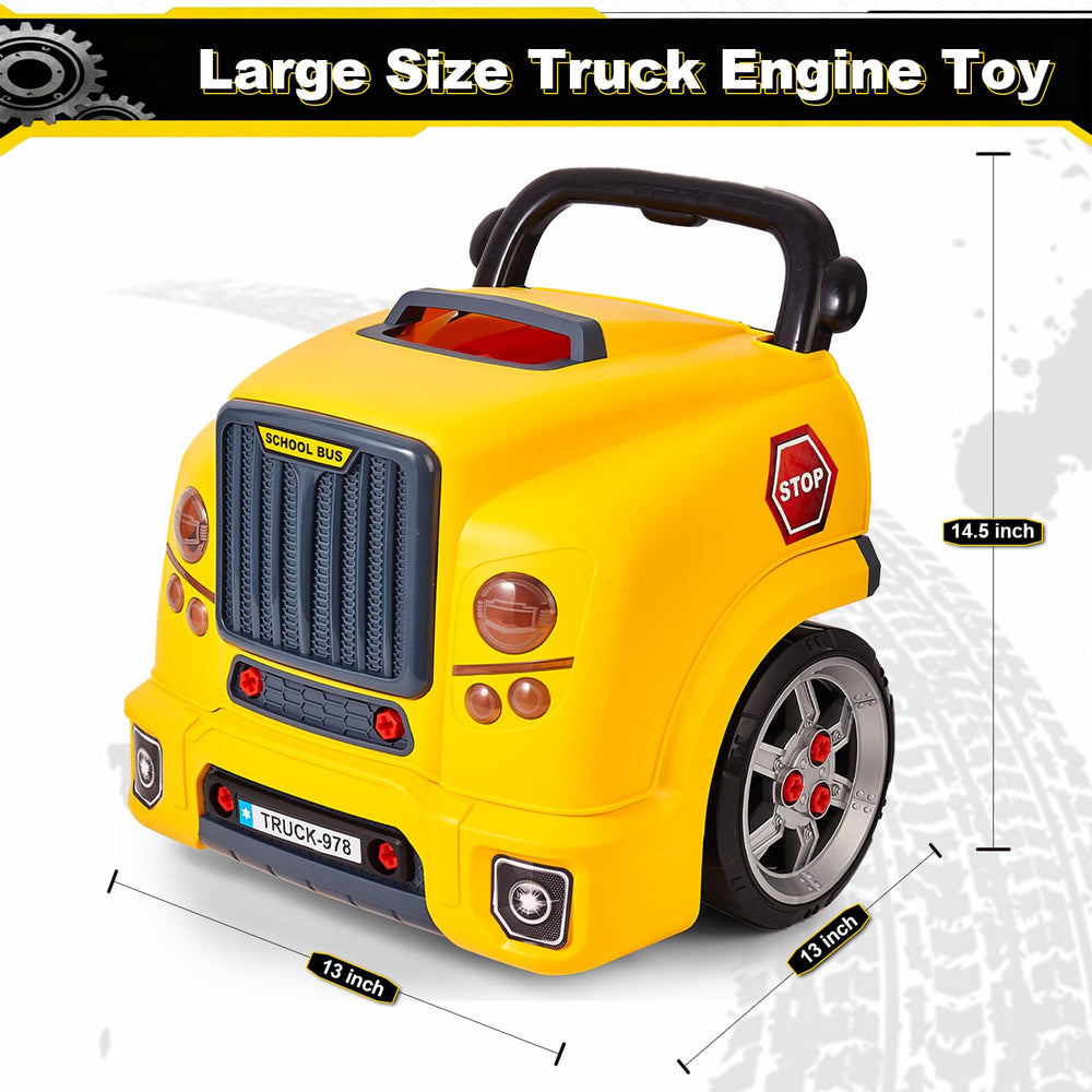 CL FUN truck engine toy RC key with simulated lock for interactive roleplay