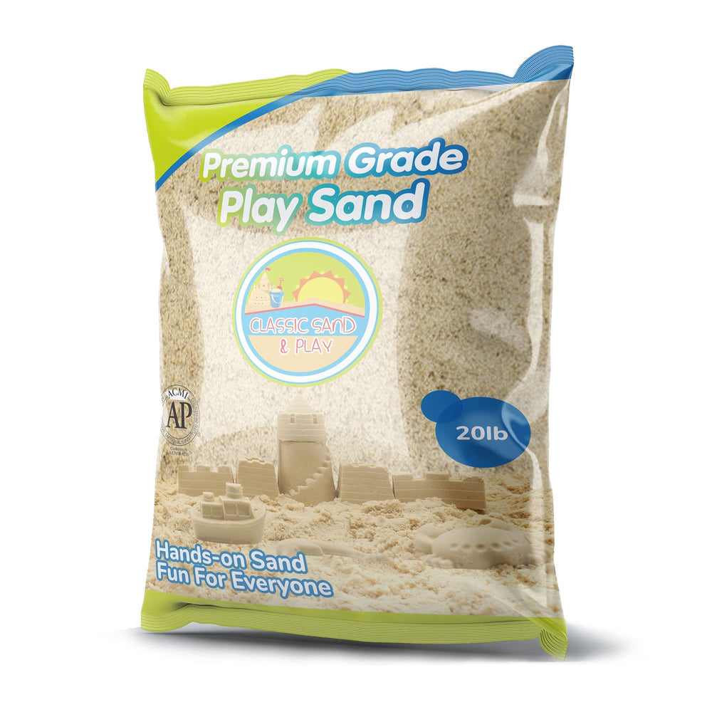 Classic Sand and Play natural sand bag for safe indoor-outdoor play