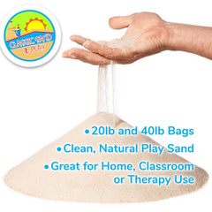 Classic Sand and Play therapy-friendly sensory play for calming focus
