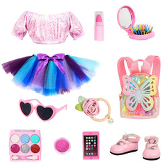 clbabys doll backpack keeps accessories organized during playtime