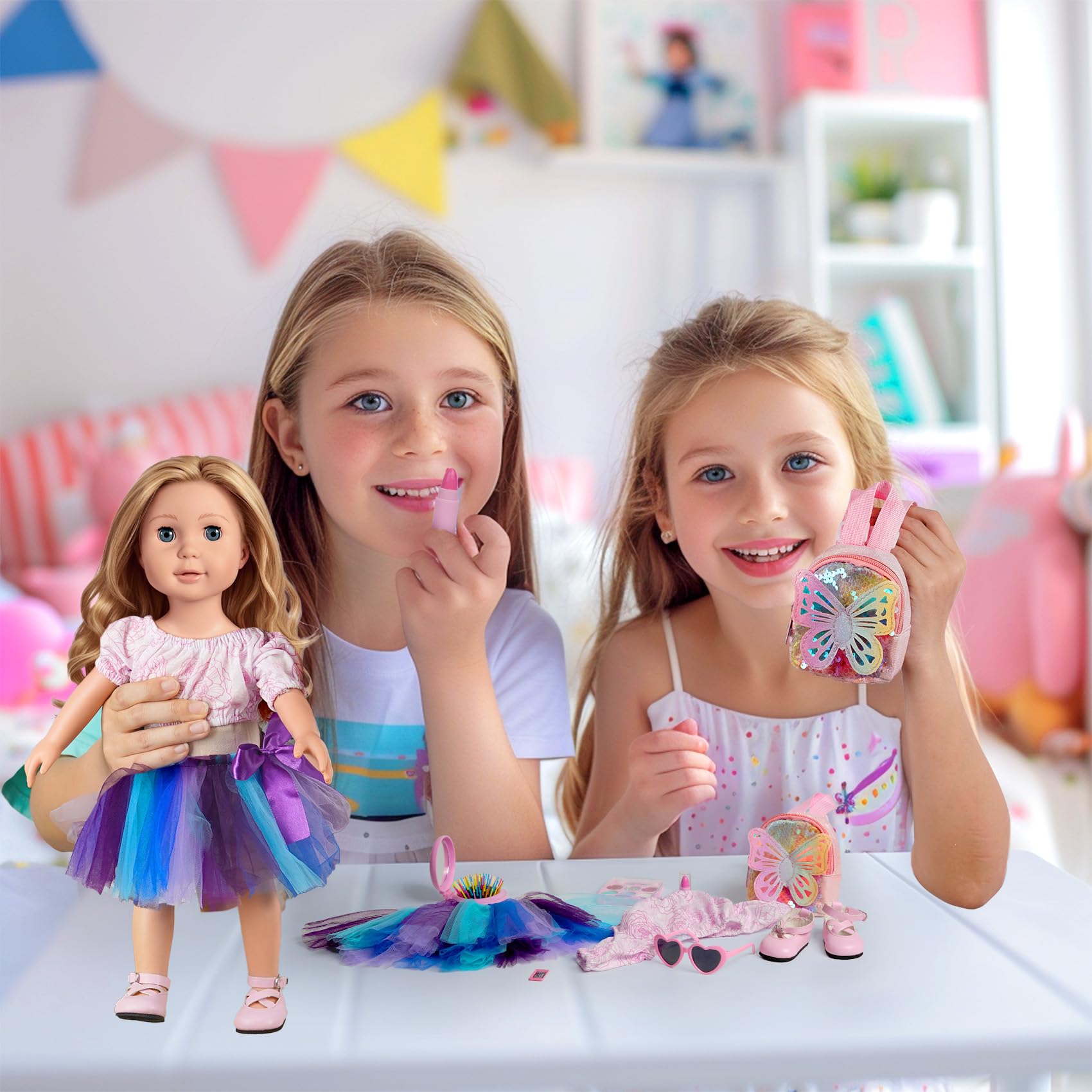 clbabys doll mirror for posing and grooming play
