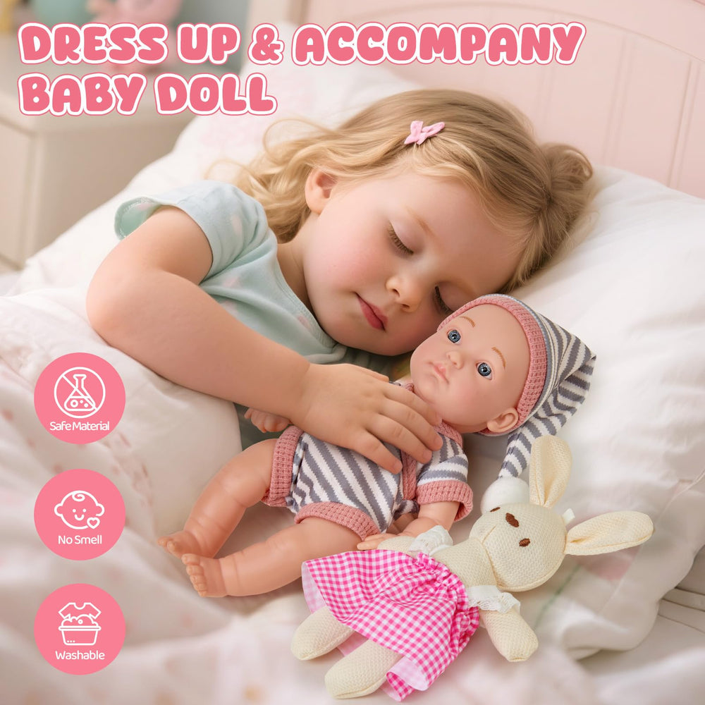 Cleboen potty and diaper accessories support role-play potty training.
