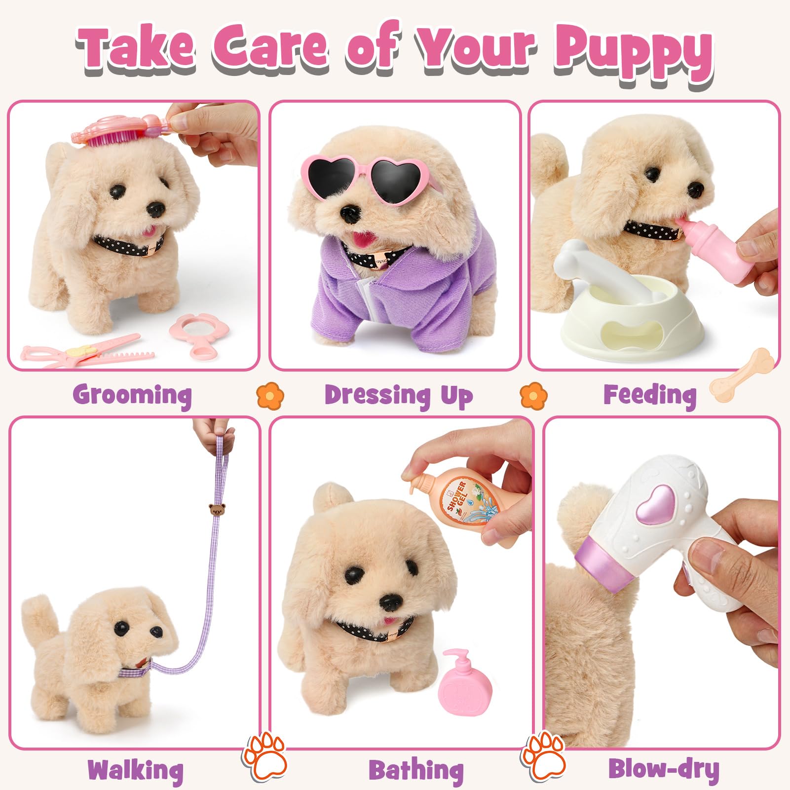 Cleboen dress-up-puppy-clothes inspires imaginative styling and storytelling