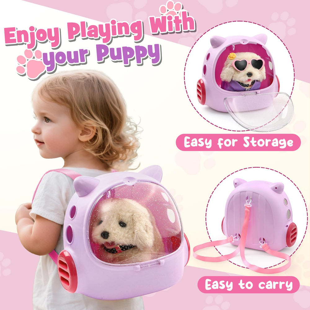 Cleboen puppy-care-accessories enable kids to practice pet care routines