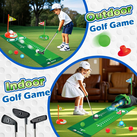 Clemas LED night glow golf balls illuminate evening play