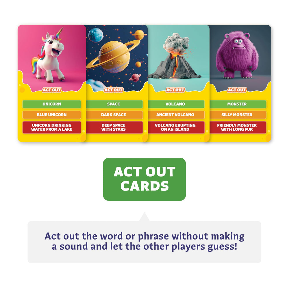 Clever Fox Play die prompts set difficulty levels for all ages