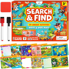 Clever Fox Play seek & find mats cover, bright and engaging for early learning.