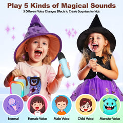 CL FUN dual mic setup enabling shared singing and laughter