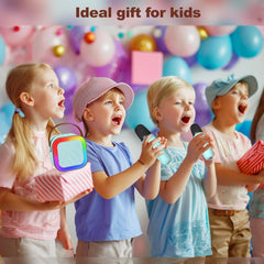 CL FUN easy-setup karaoke blue for quick family fun