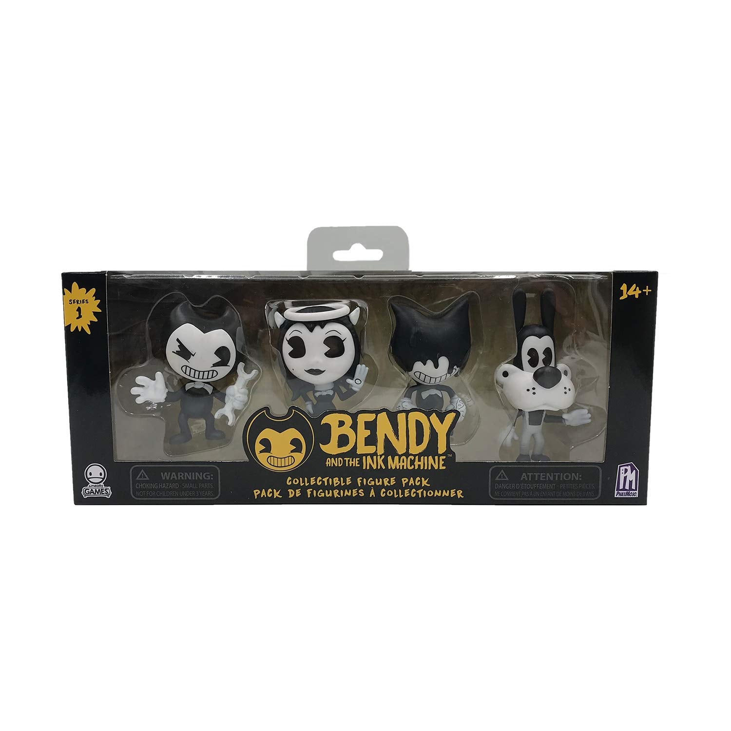 Click Bendy 2.5-inch collectible figure on shelf for avid fans.