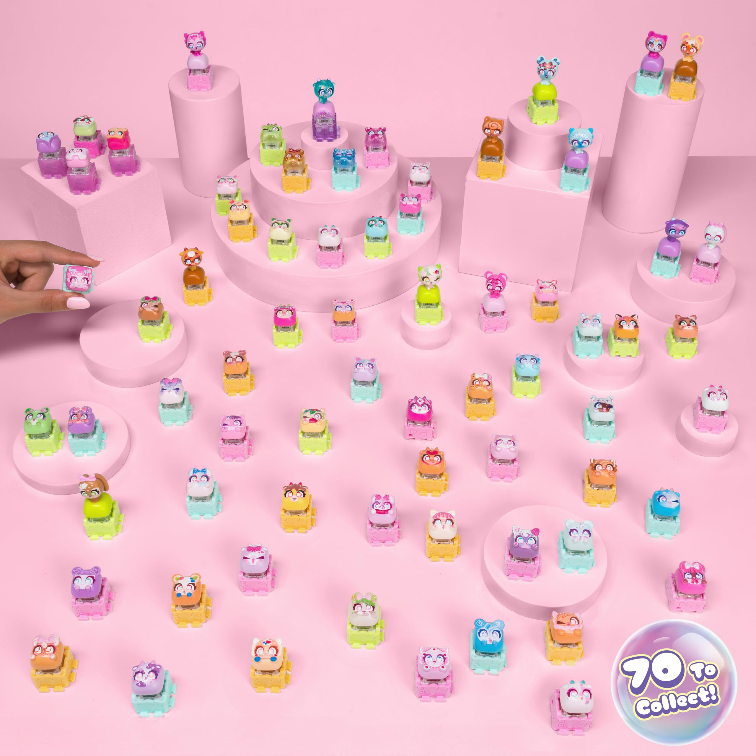 Clickeez Bubble Pops packaging that highlights theme and gift-ready presentation benefit