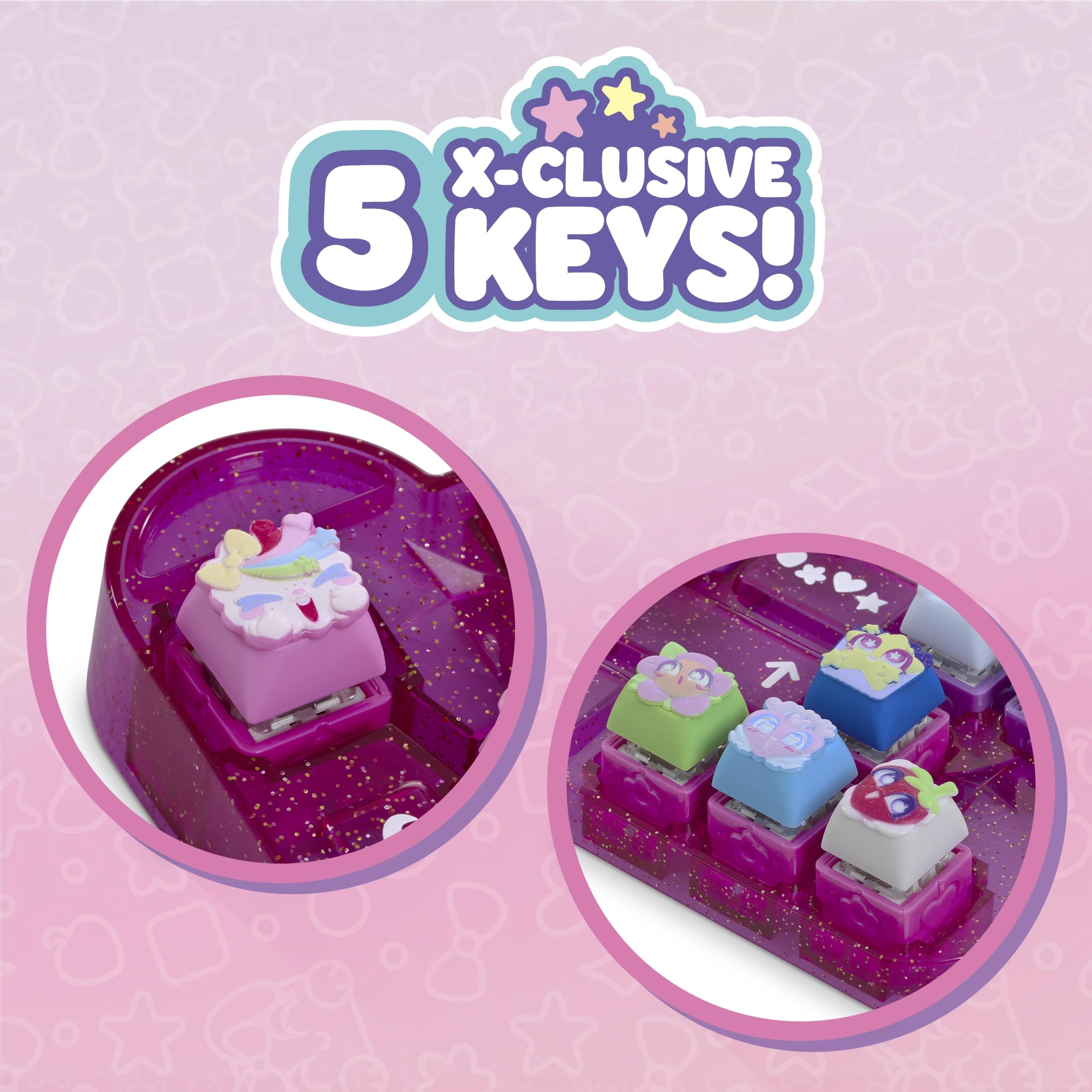 Clickeez exclusive five X-CLUSIVES highlight rare figures for enhanced collection.