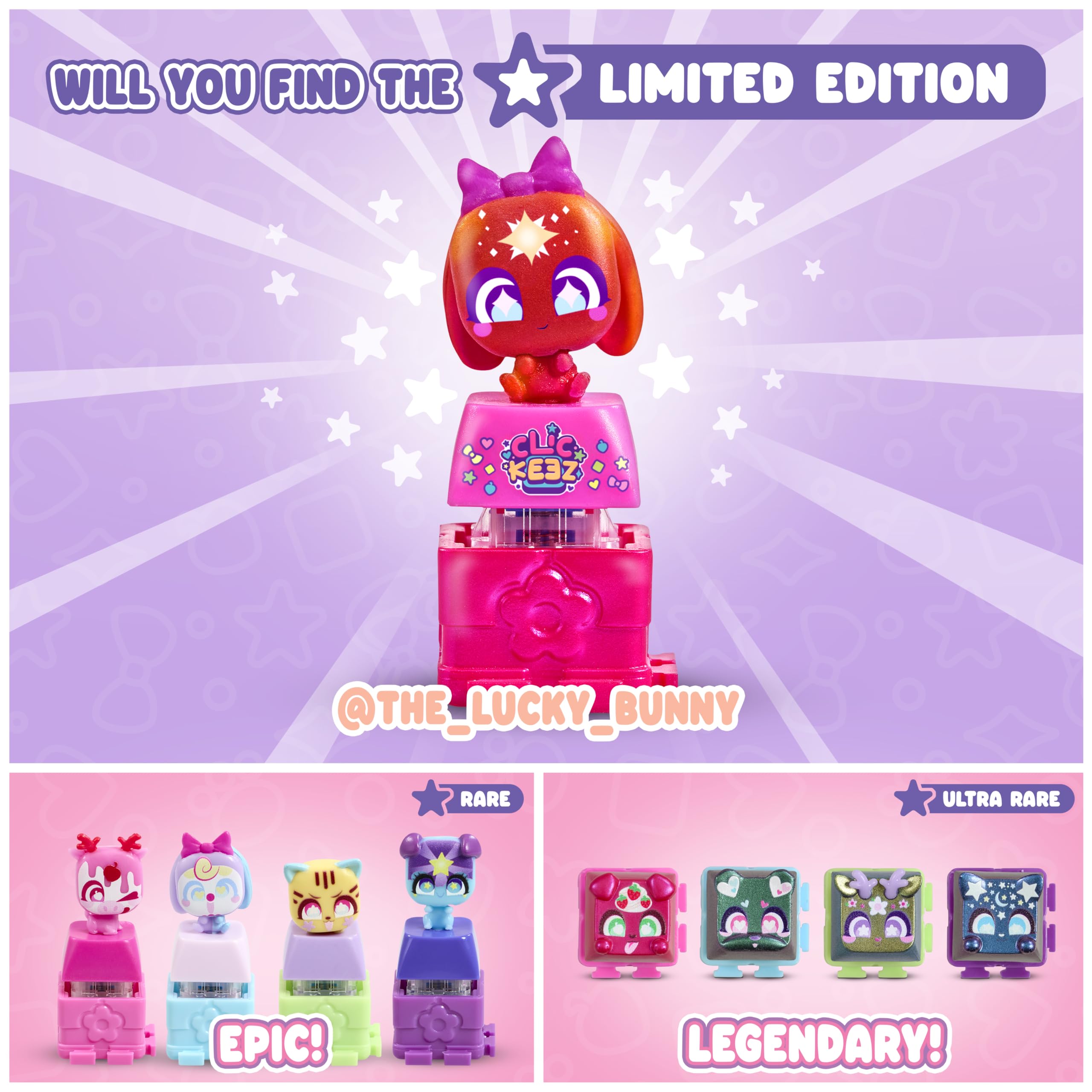 Clickeez keys inside the Mega Pack showcase playful typing fun.