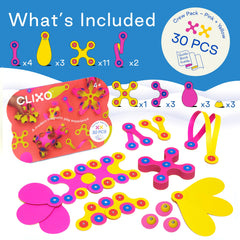 Clixo Crew compact travel case ready for trips and play.