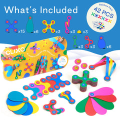 Clixo Rainbow kid-friendly design supports safe, durable play sessions