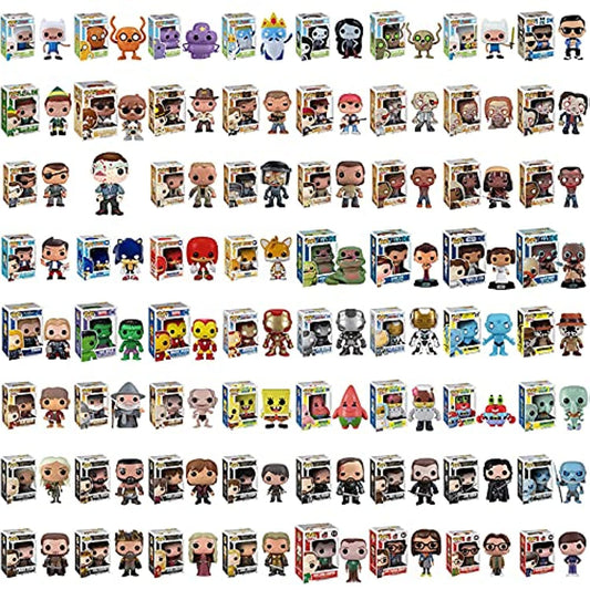 Close Up POP mystery 6-pack front view, ideal for display-ready collectibles.