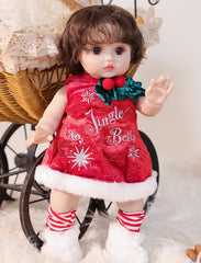 Cloveray doll features hand-painted freckles for unique charm and storytelling depth.