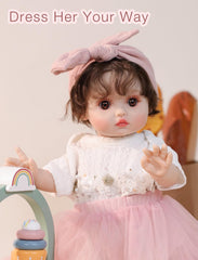 Cloveray soft-touch vinyl invites gentle hugs and comforting moments.
