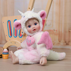 Cloveray Drayla wearing dragon costume for imaginative play