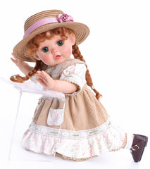 Cloveray Reborn 18-inch doll arrives gift-ready in charming packaging.