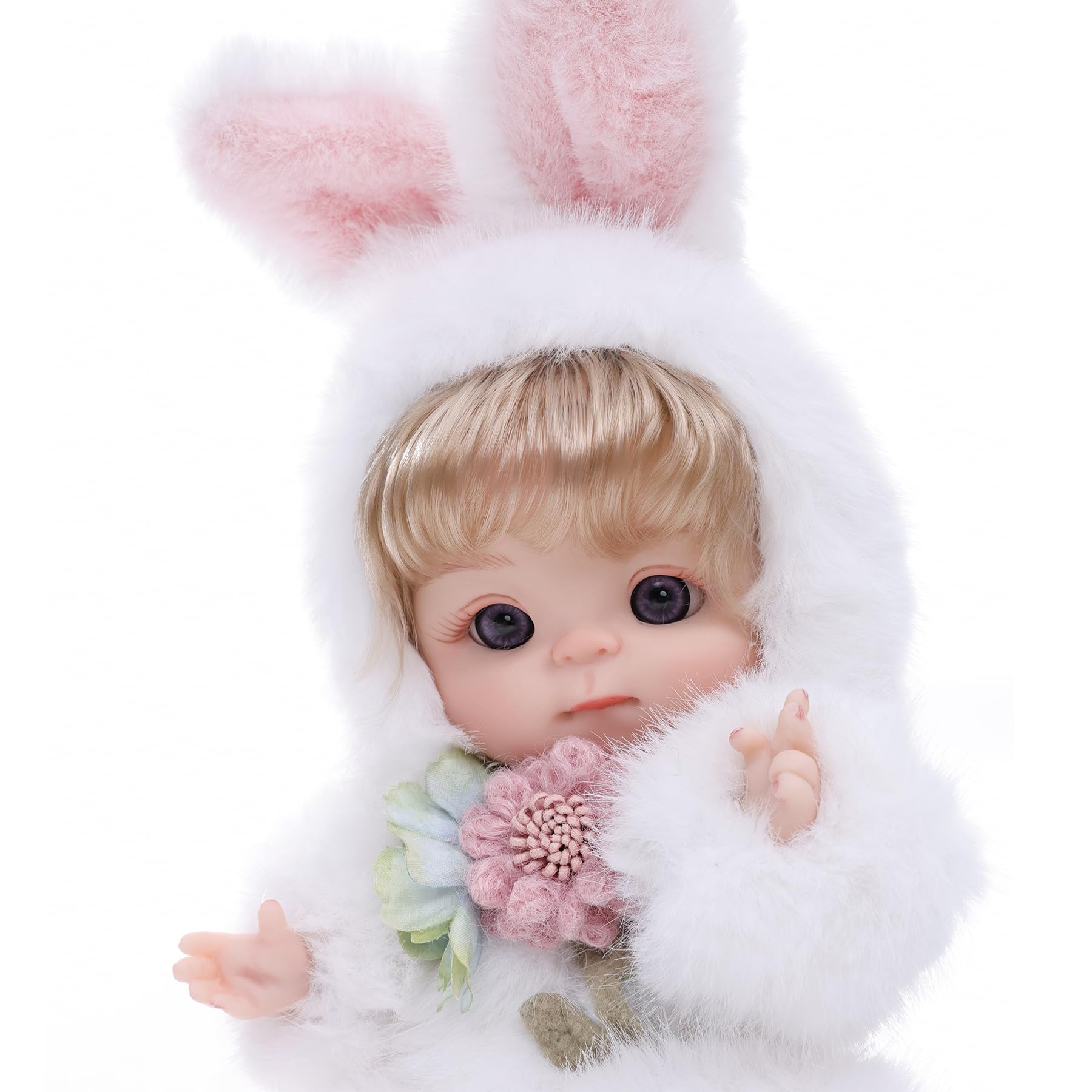 Cloveray Jojo purple eyes provide a vivid, gentle gaze for storytelling moments