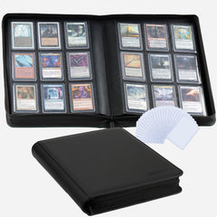 CLOVERCAT 9-pocket binder front cover with durable, secure design.
