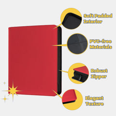 CLOVERCAT compact binder size fits on shelves and makes a thoughtful gift for collectors.