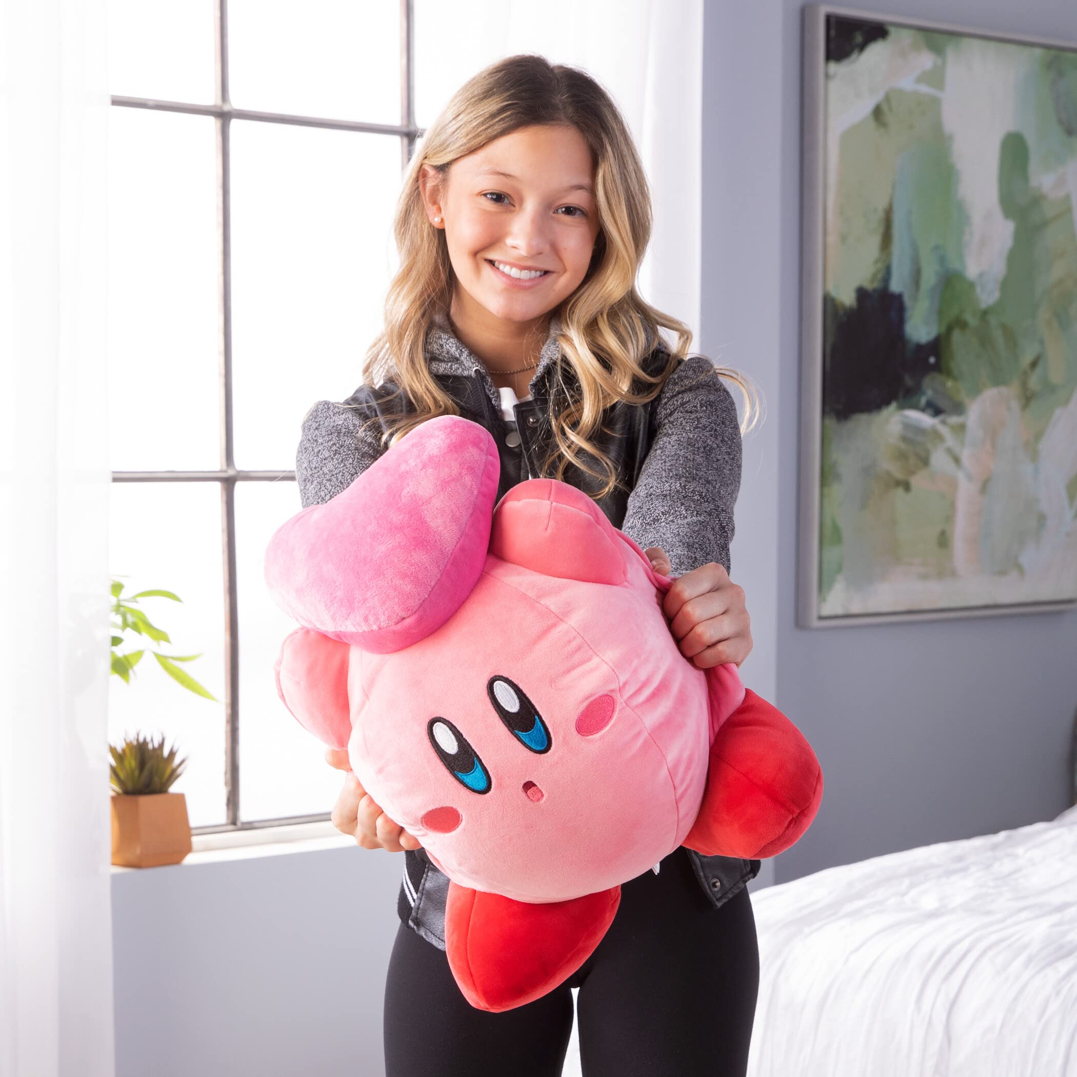 Collectible Kirby plush in Japan design, inviting fans to grow a pop culture collection.